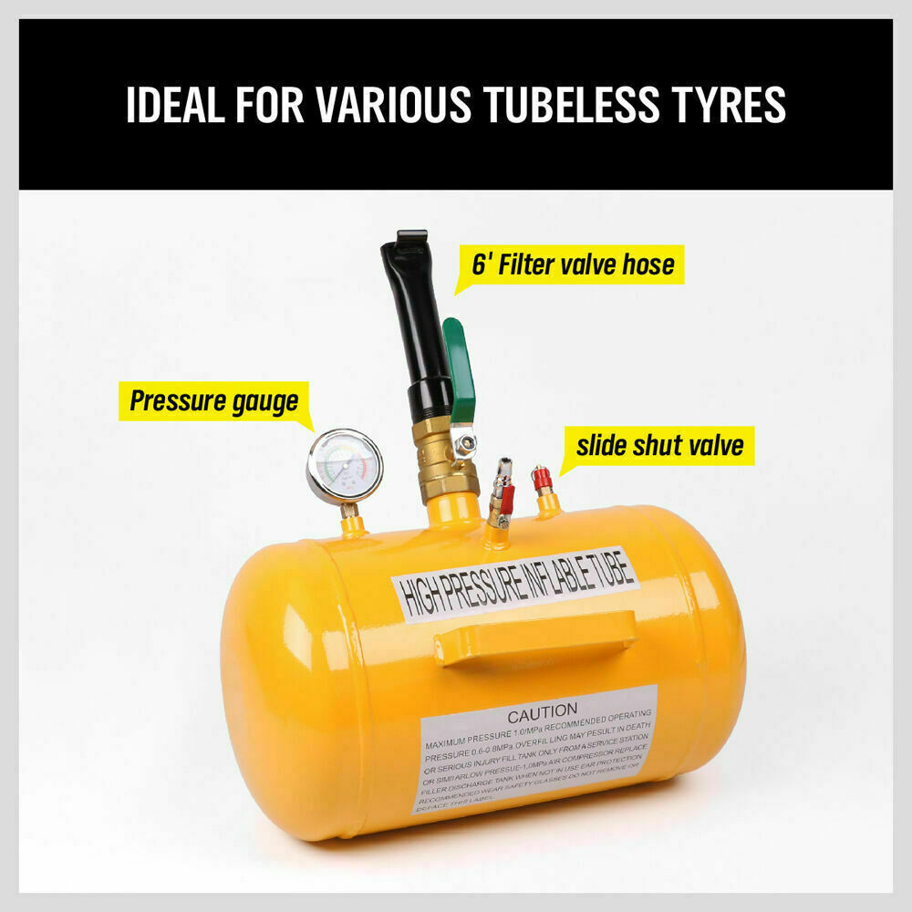 5 Gallon / 20L Bead Blaster Tyre Air Tank Tire Inflator Seater 4WD Car Shop Tool Price