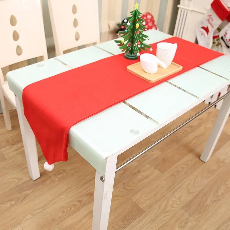 Christmas Chair Covers Tablecloth Runner Decoration Xmas Dinner Party Santa Gift, 8x Chair Covers Price