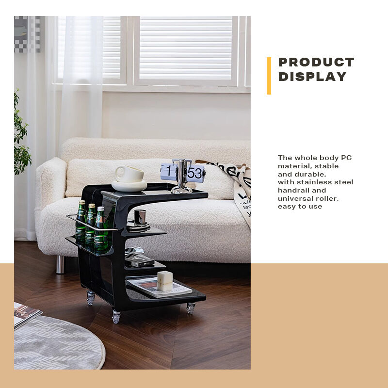 Movable Coffee Table Sofa Side End Table Bedside Modern Furniture Price
