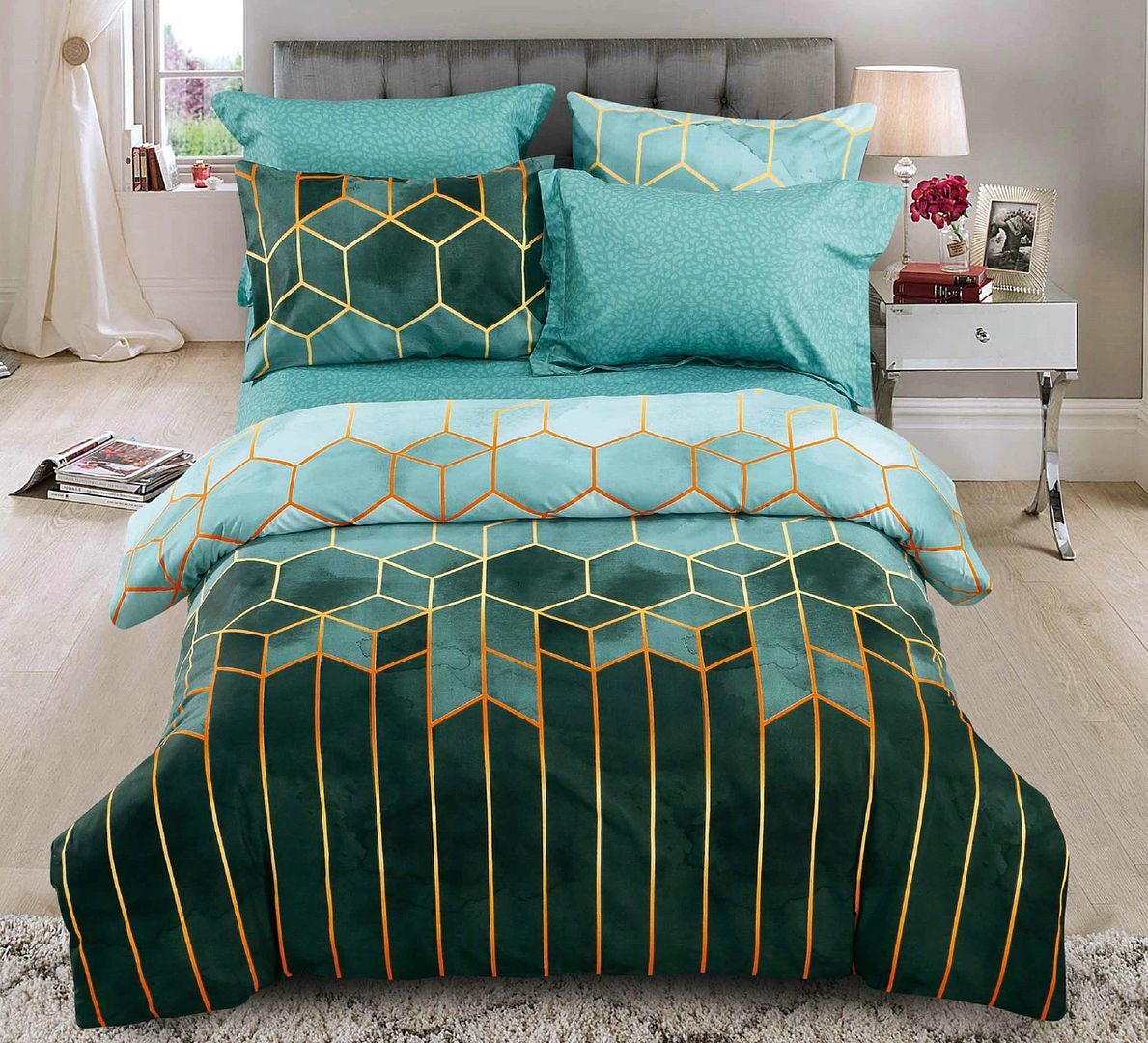 Giverny Quilt Cover Set - King Size Price