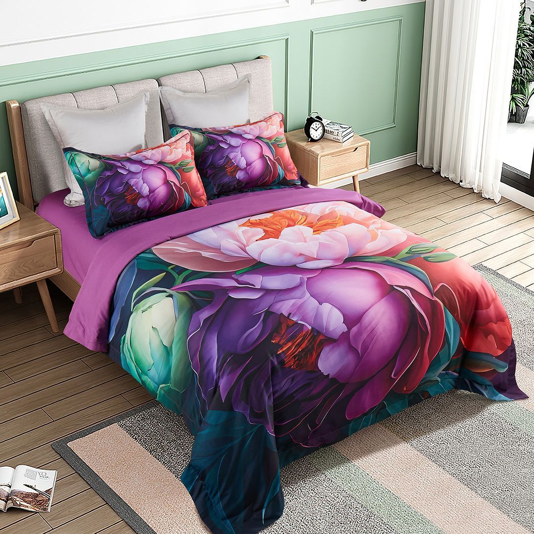 Kaie Floral Quilt Cover Set - King Size Price
