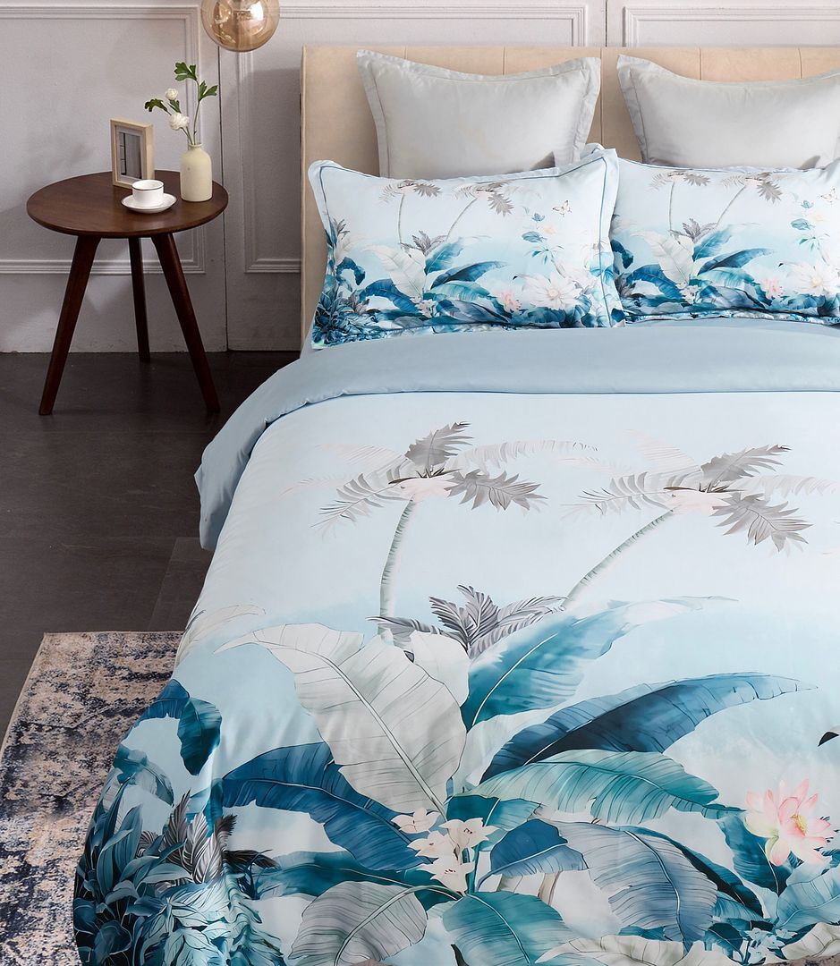 Tropical Quilt Cover Set - Super King Size Price
