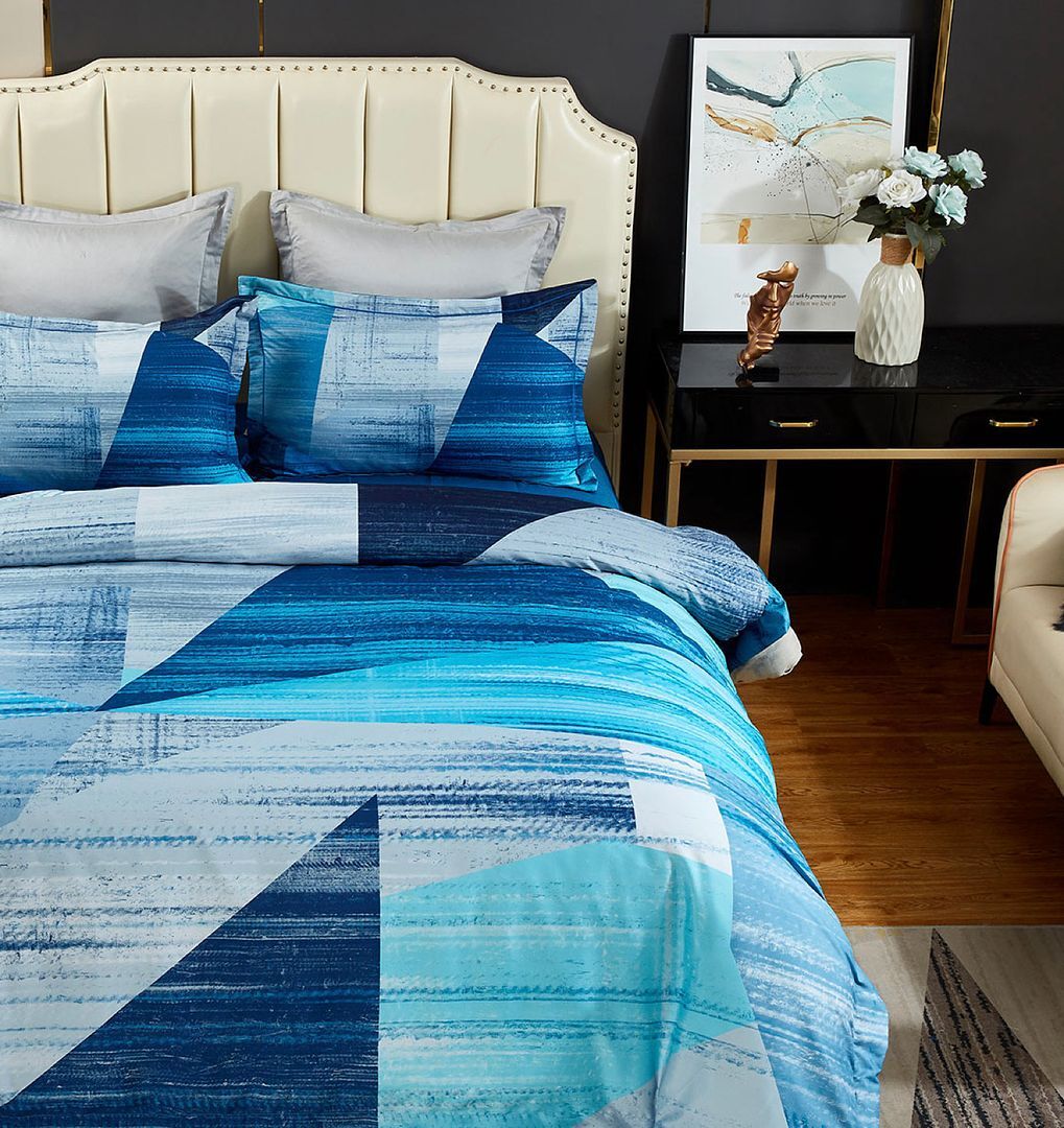 Mondrian Quilt Cover Set - Super King Size Price