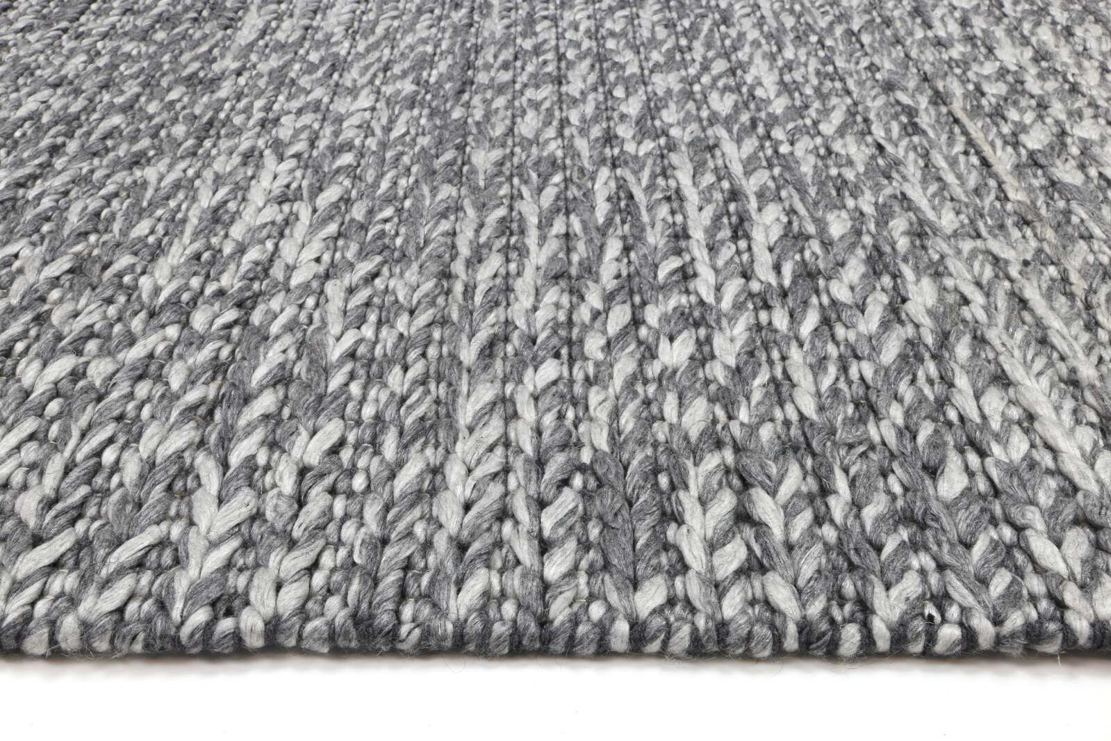 Harlow Cue Charcoal Wool Blend Rug 160x230 Price