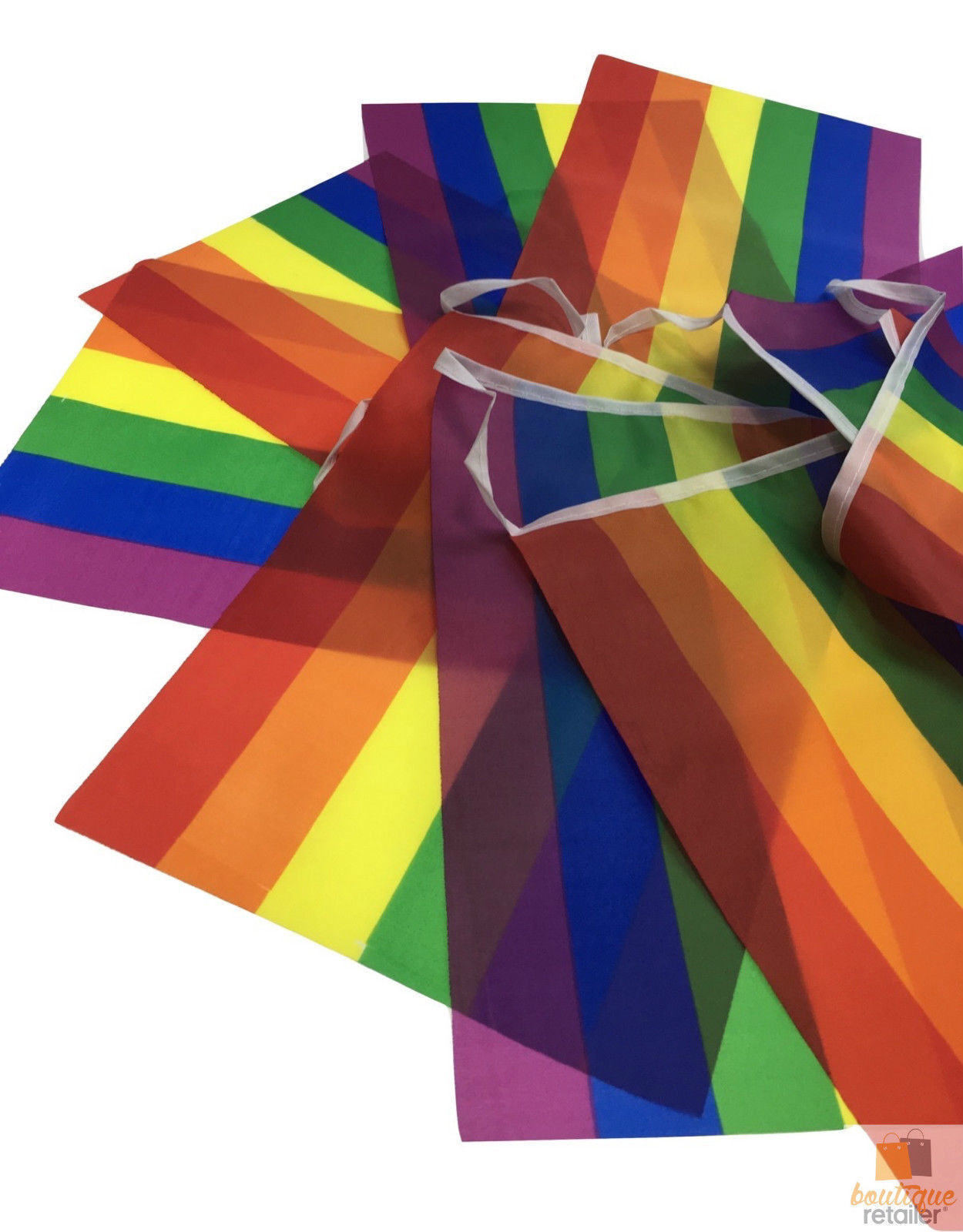 3.6m RAINBOW BUNTING FLAG Party Banner Birthday Market Stall Flags Decor Pride Price