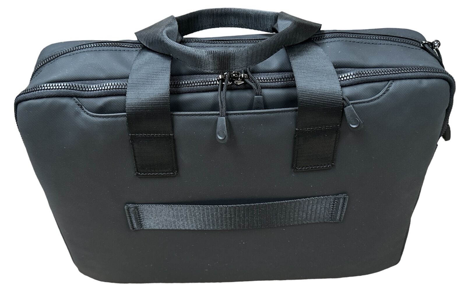 15" Futura Laptop Computer Bag Travel Work Messenger Bag w/USB Port - Black Price