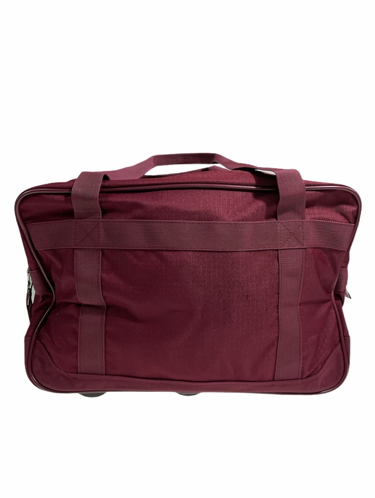 44L Foldable Duffel Bag Gym Sports Luggage Travel Foldaway School Bags - Maroon Price