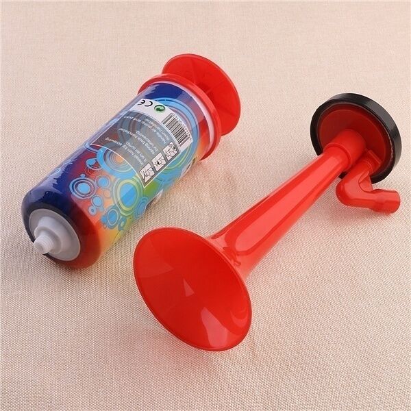Air Horn Party Prop Hand Held Loud Pump Action Plastic Novelty Reusable Klaxon Price