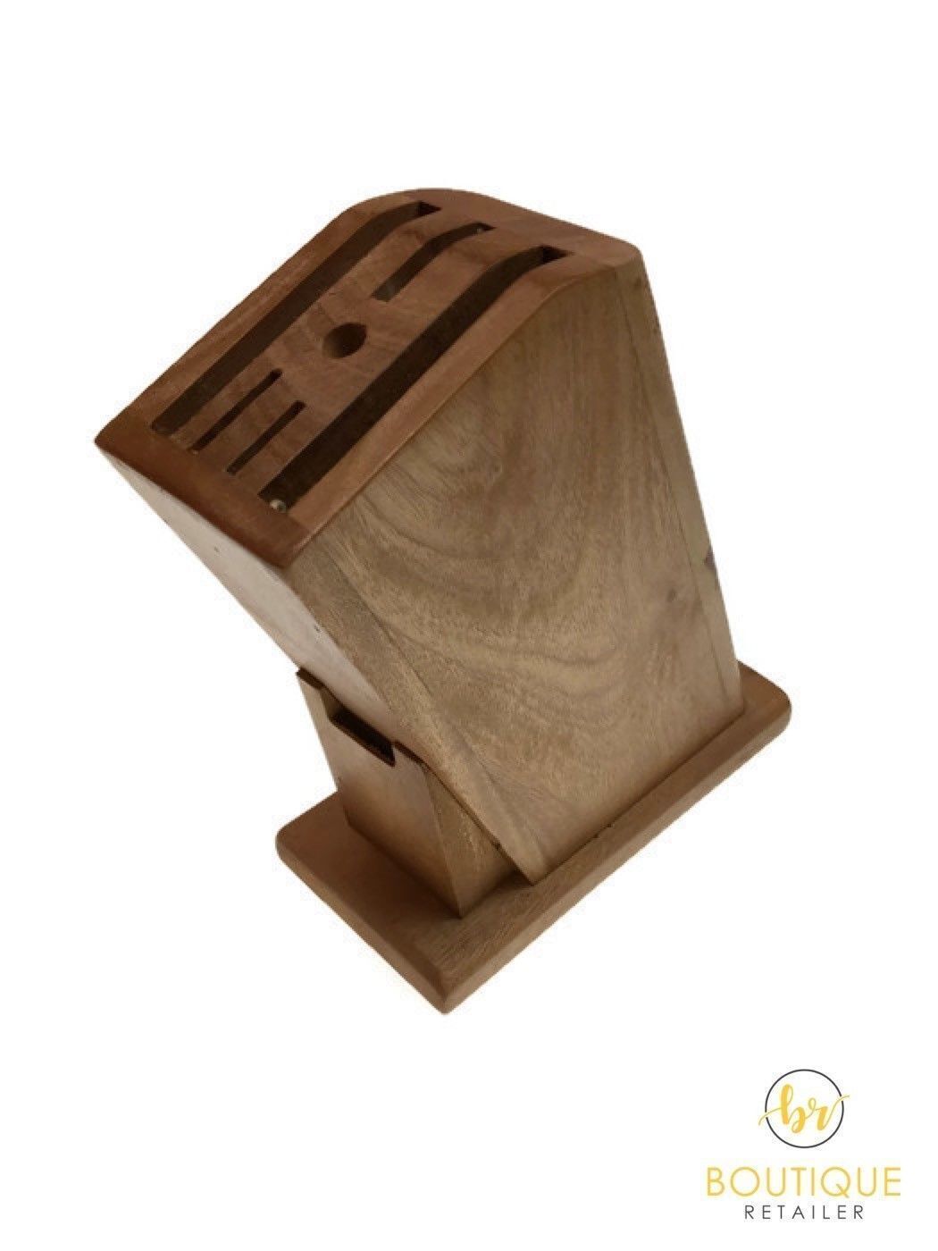 Wooden Knife Holder Knife Fork Block Kitchen Rack Desk Wood Organizer Price