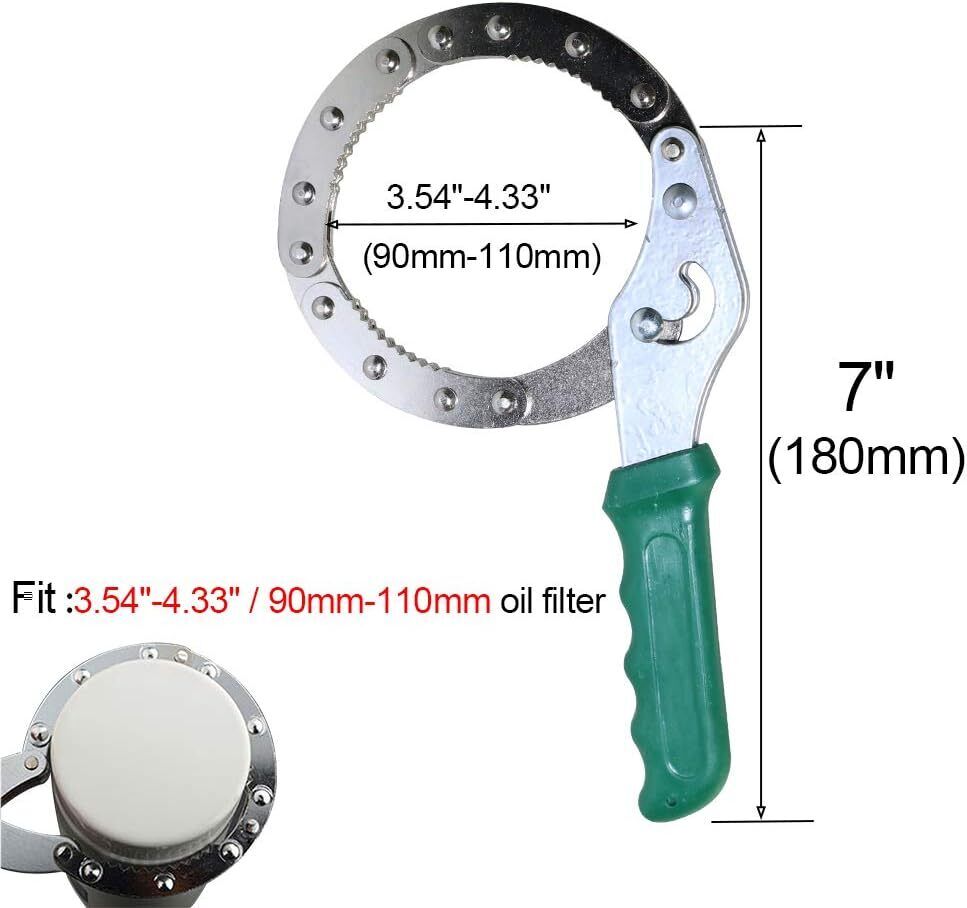 Adjustable Oil Filter Wrench Universal Handcuff Style Remover Tool Spanner Non-Slip Price
