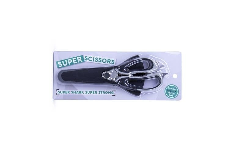 7 in 1 Multi Purpose Kitchen Super Scissors w/ Magnetic Case for Meat Nuts Price