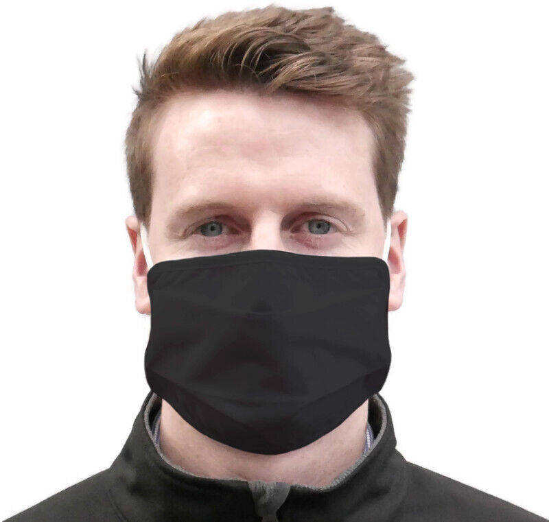 6x Tigerplast Fabric Face Mask Washable Reusable Mask Protect Cover - Black Price