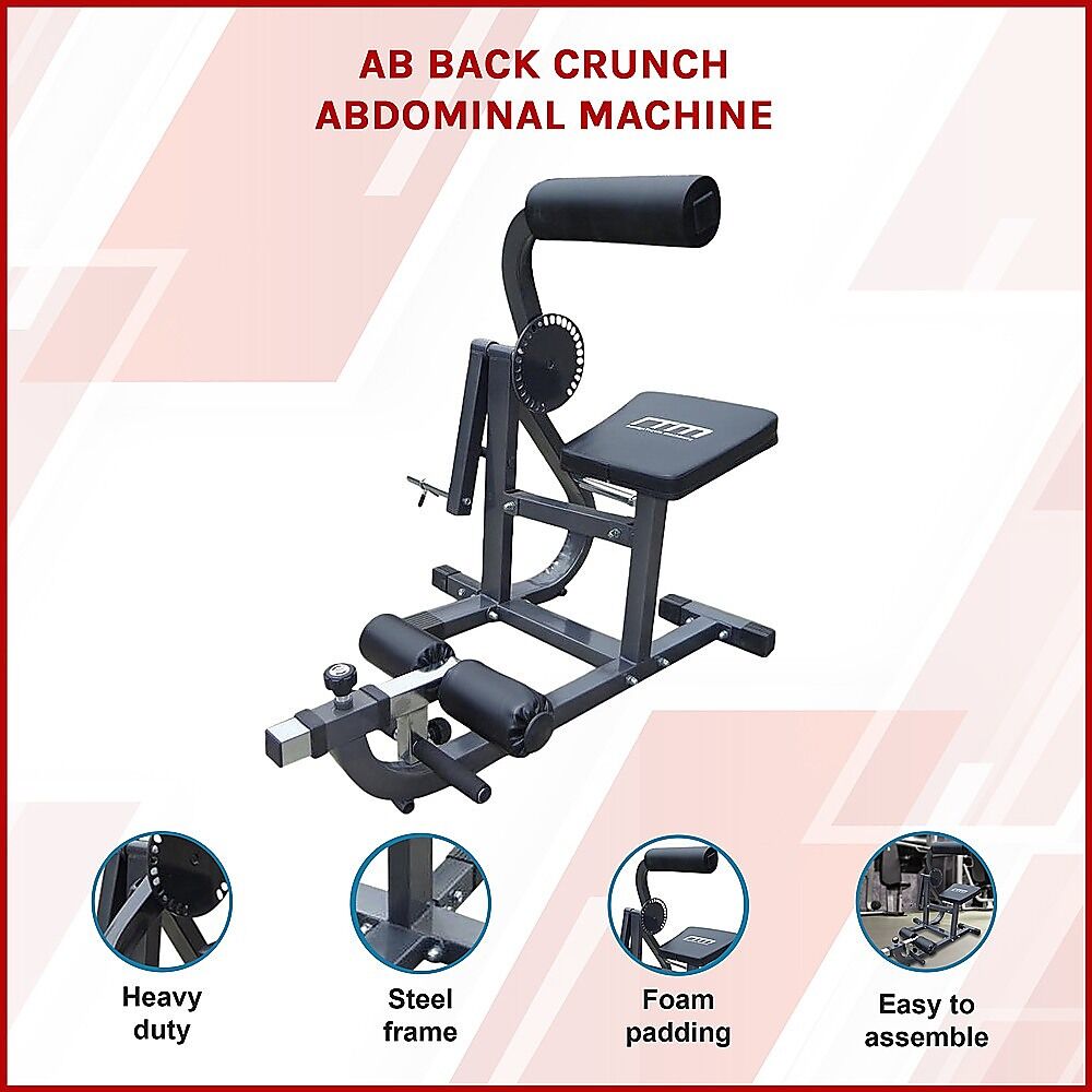 Ab Back Crunch Abdominal Machine Price