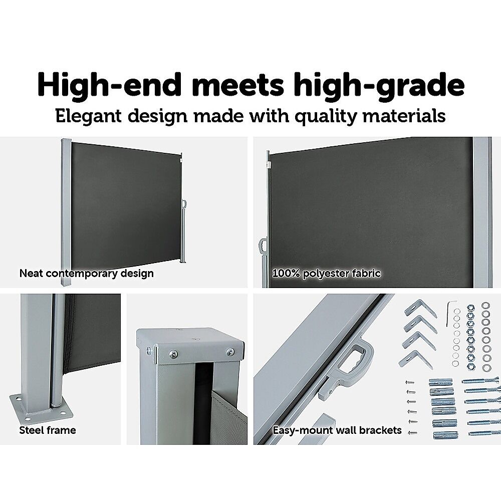 1.8X3M Retractable Side Awning Shade Price