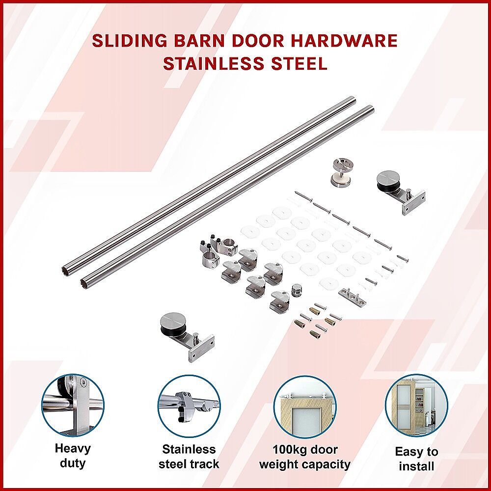 Sliding Barn Door Hardware Stainless Steel Price