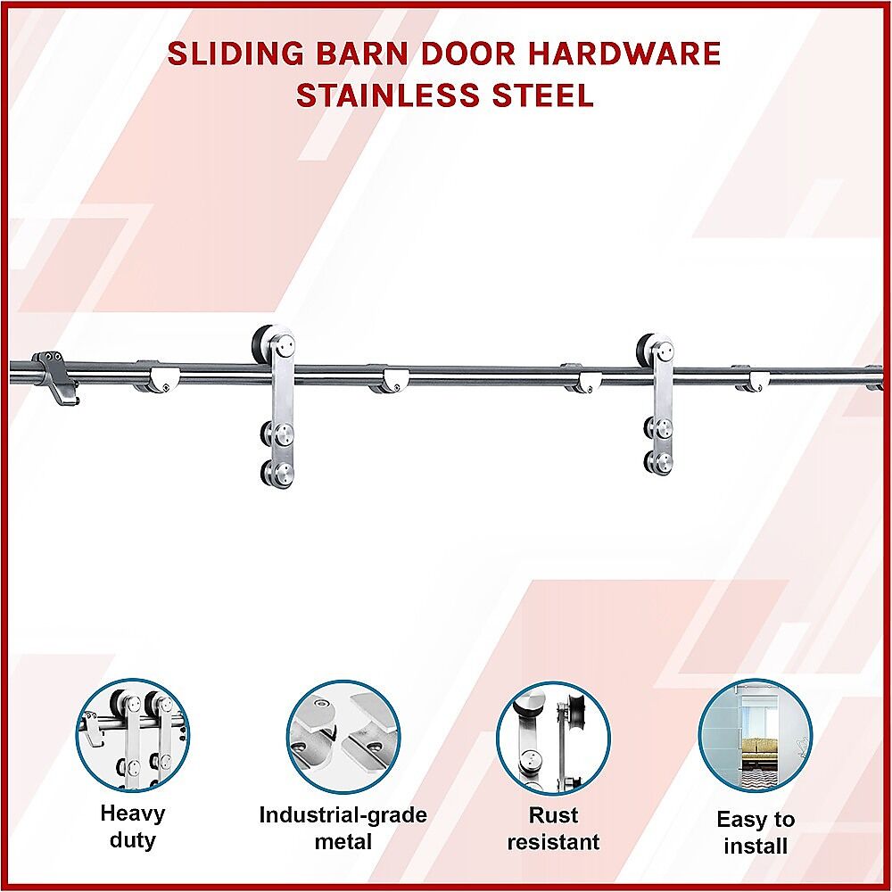 Sliding Barn Door Hardware Stainless Steel Price