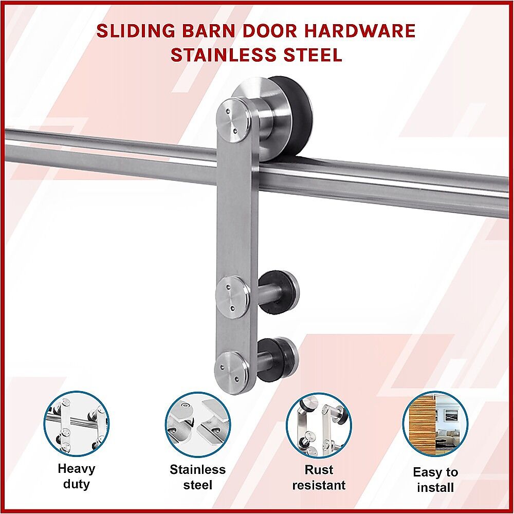 Sliding Barn Door Hardware Stainless Steel Price