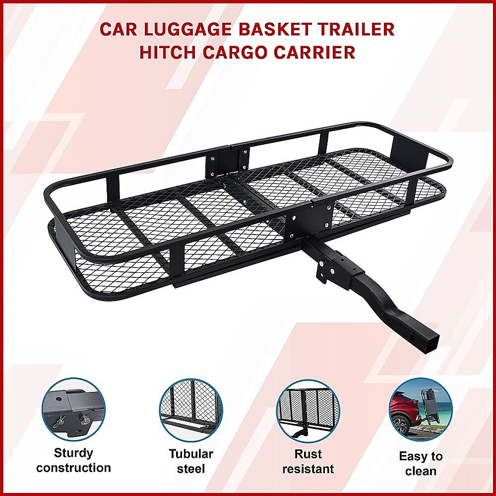 Car Luggage Basket Trailer Hitch Cargo Carrier Price