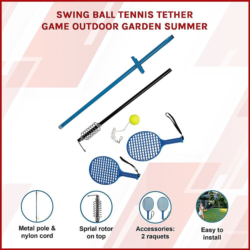 Swing Ball Tennis Tether Game Outdoor Garden Summer Price