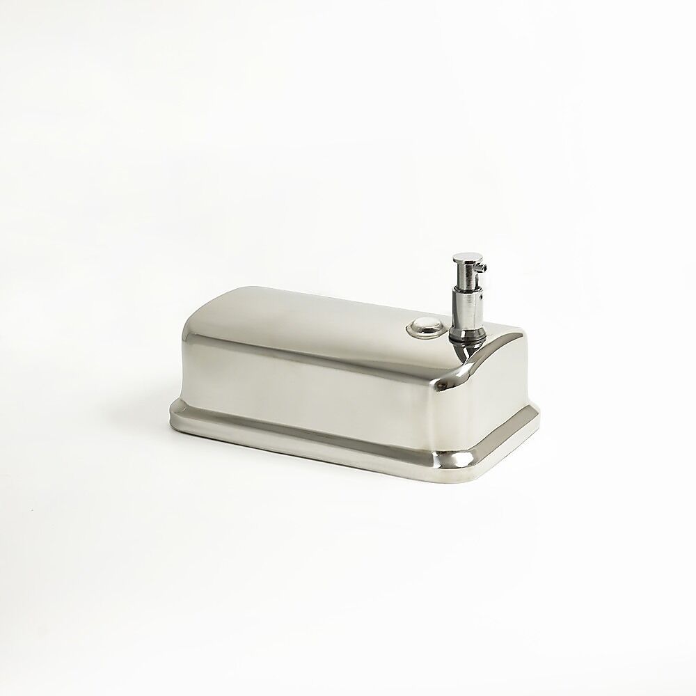 304 Stainless Steel Commercial Liquid Soap Hand Sanitiser Dispenser Wall Mount Bathroom Kitchen Office Hospital Restaurant 1000ml Price