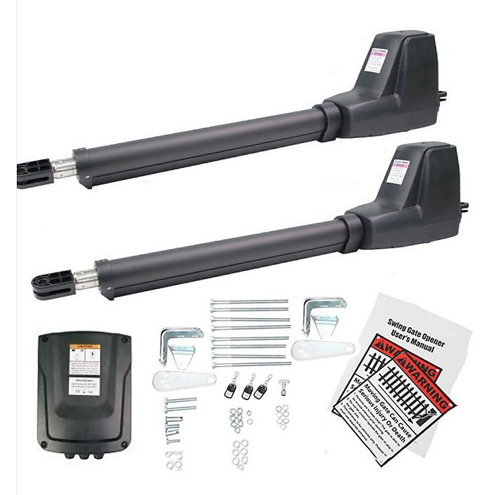 800KG Double Swing Auto Motor Remote Gate Opener with 20W Solar Backup Price