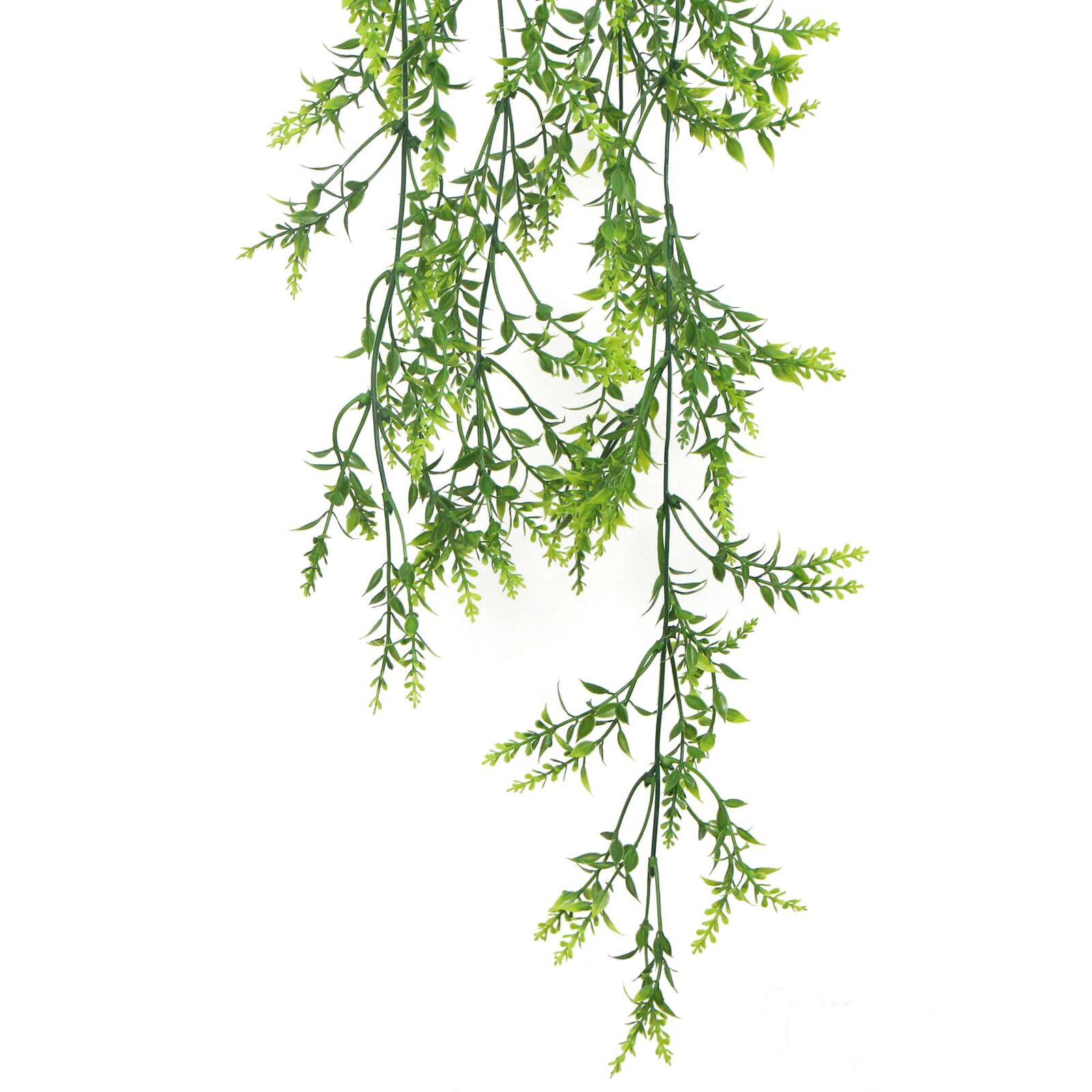Artificial Dense Hanging Evergreen Plant (Two-Tone) UV Resistant 80cm Price