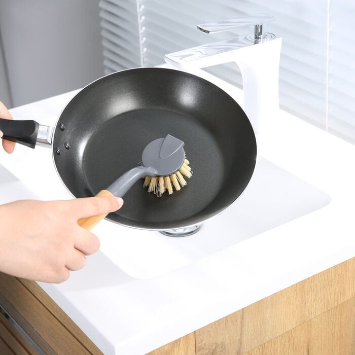 3 x Clevinger Eco Cleaning Bamboo Dish Brush Price
