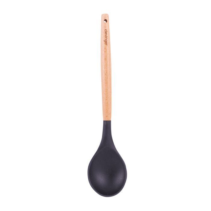 2pcs Beechwood & silicone spoon charcoal Price