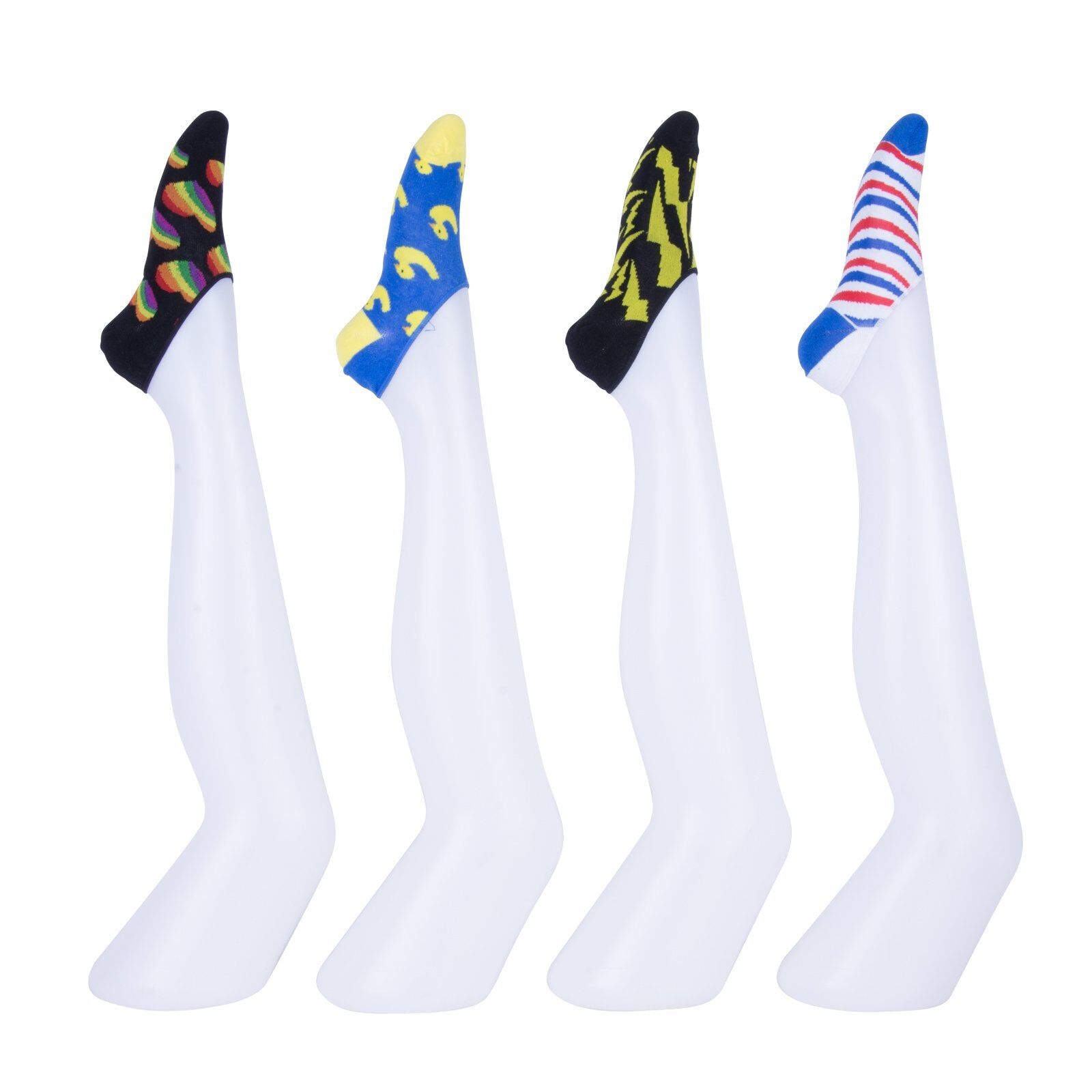 8 Pairs Unisex Novelty No Show Sock Cotton #1 Price