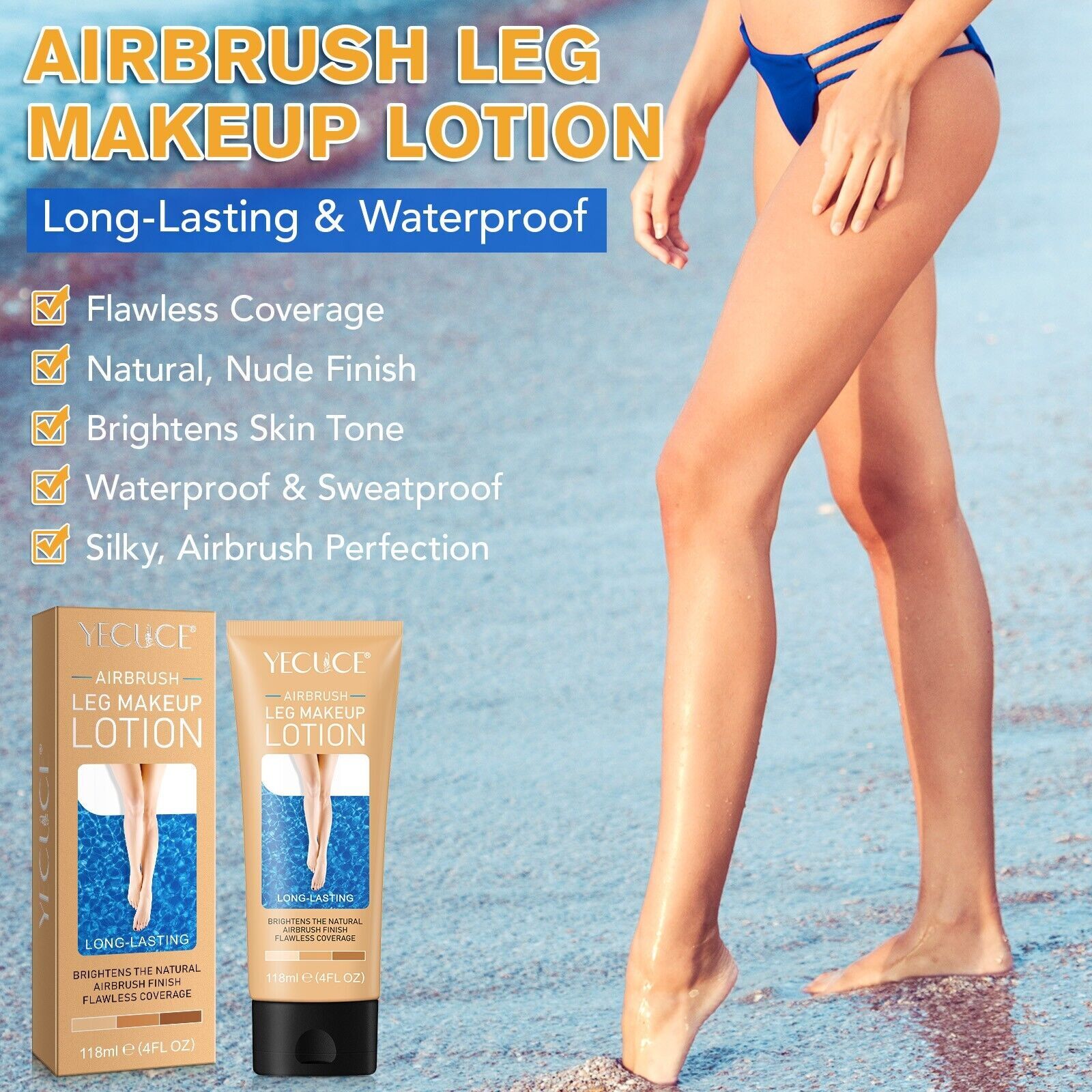 Airbrush Leg Makeup Lotion 01 Fair skin 118ml Price
