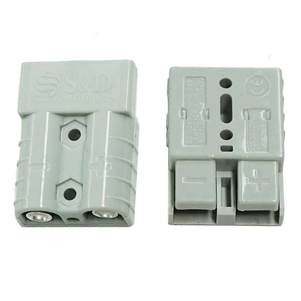 10x Anderson Style Plug connector 50AMP Caravan Trailer Solar 6AWG GREY Price