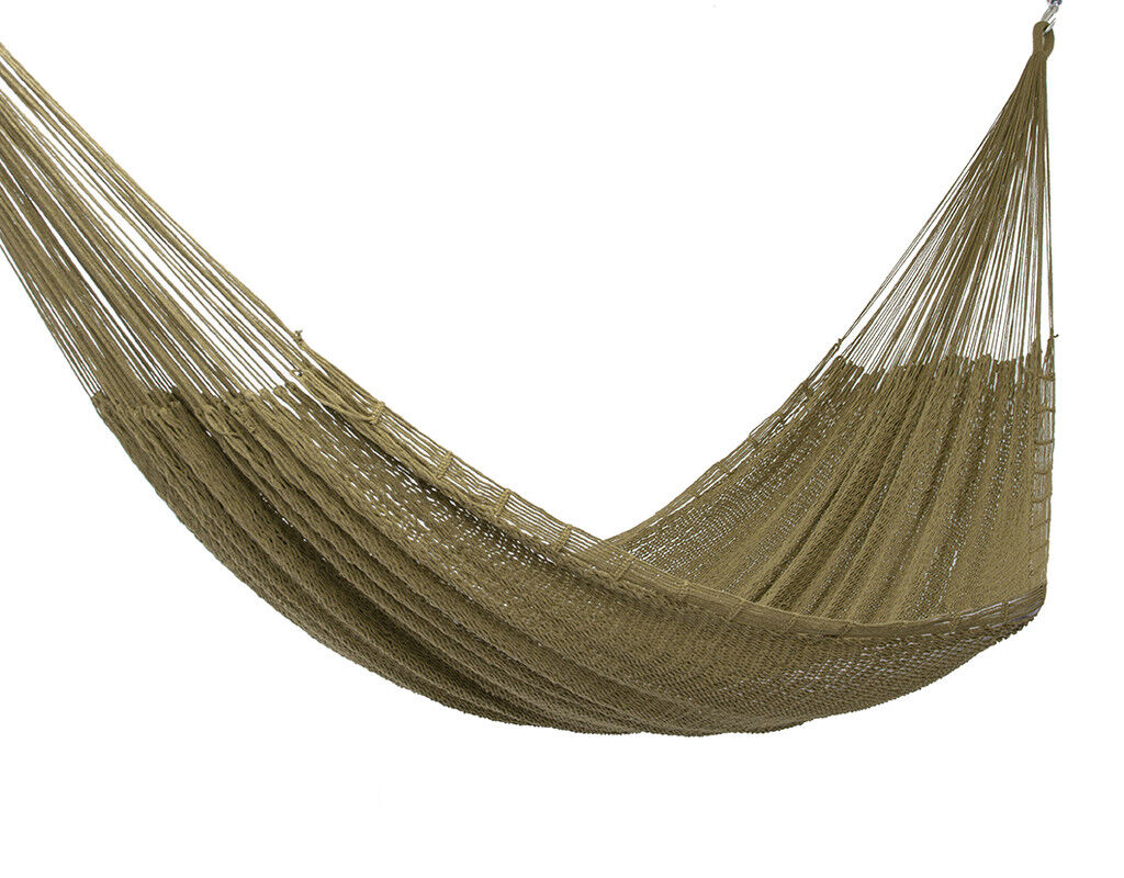 Outdoor undercover cotton Mayan Legacy hammock King size Cedar Price