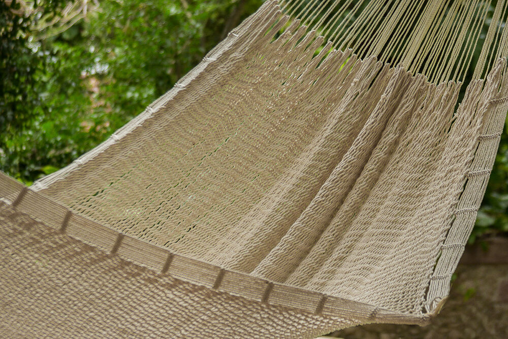 Mayan Legacy Queen Size Outdoor Cotton Mexican Hammock in Marble Colour Price