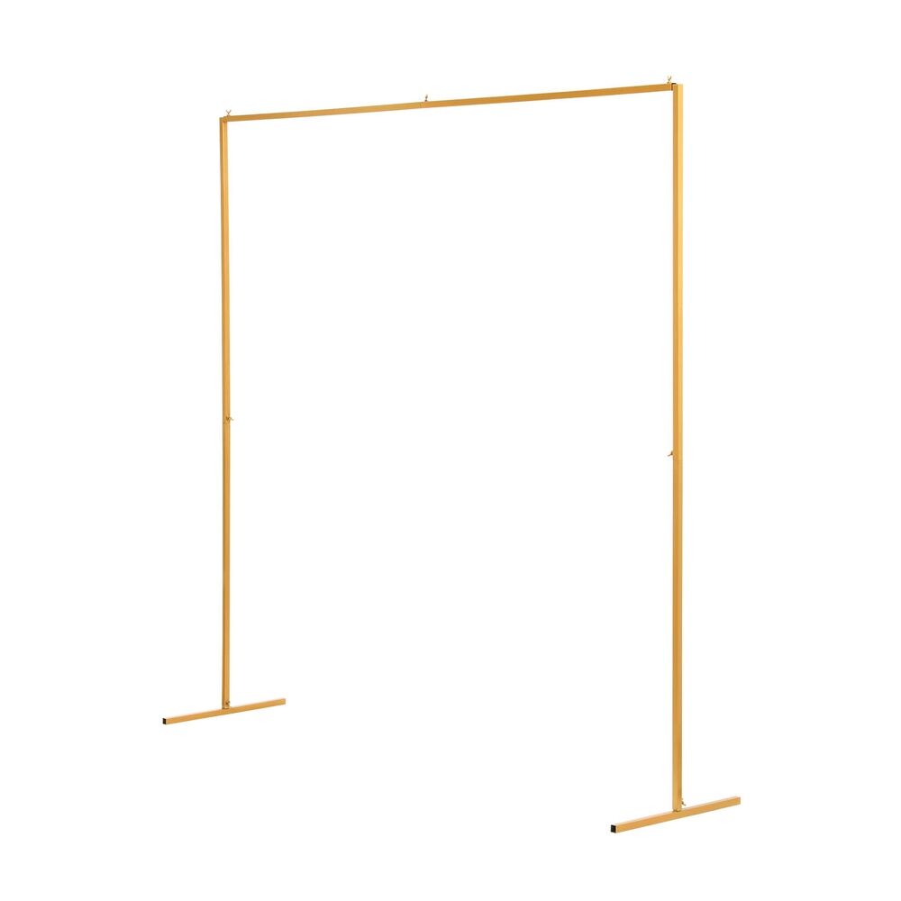 2M Backdrop Stand Wedding Background Decoration Party Flower Balloon Display Golden Price