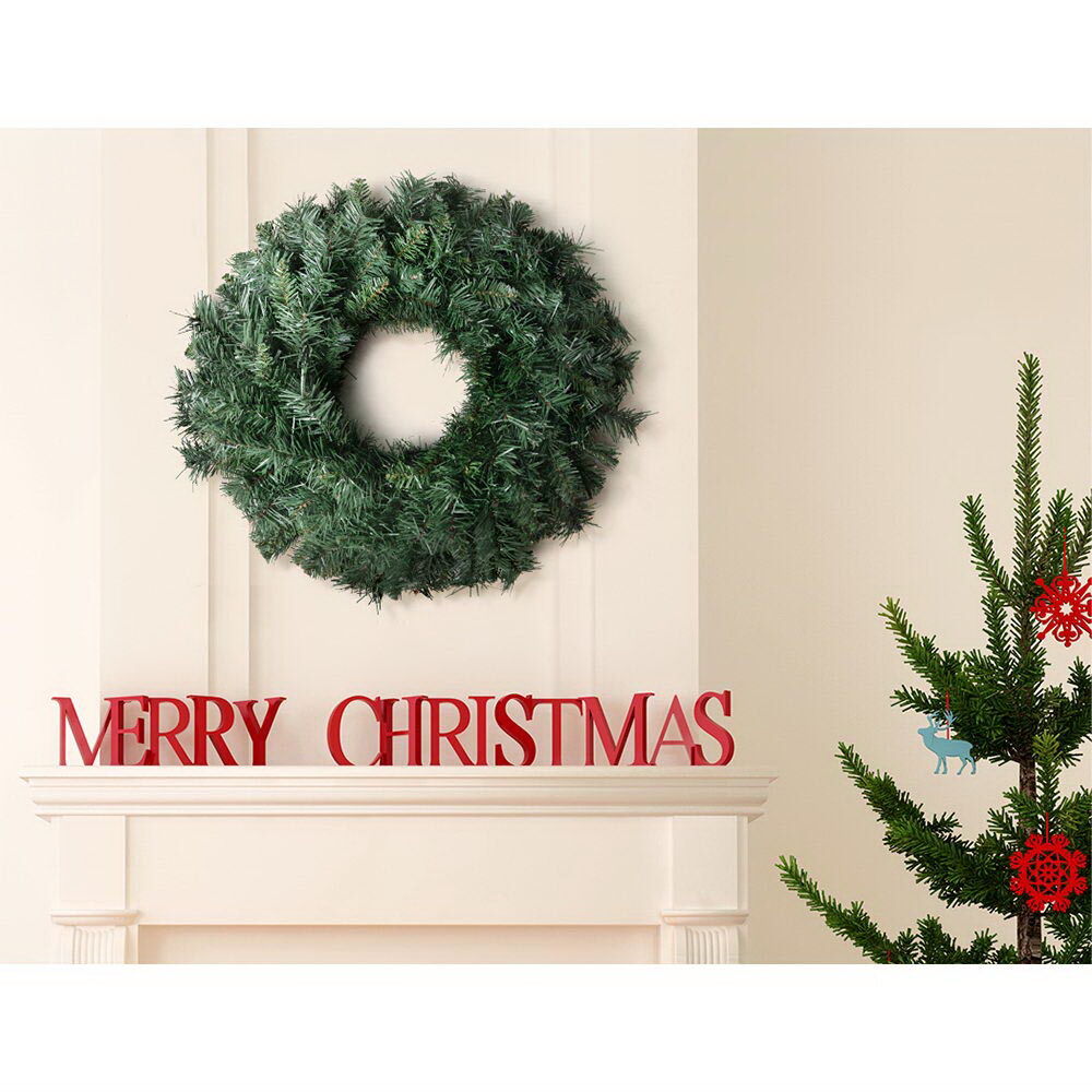 60cm Christmas Wreath Garland Xmas Decorations Wedding Party Price
