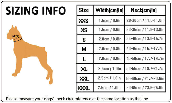 Heavy Duty Reflective Dog Collar - Orange, M Price