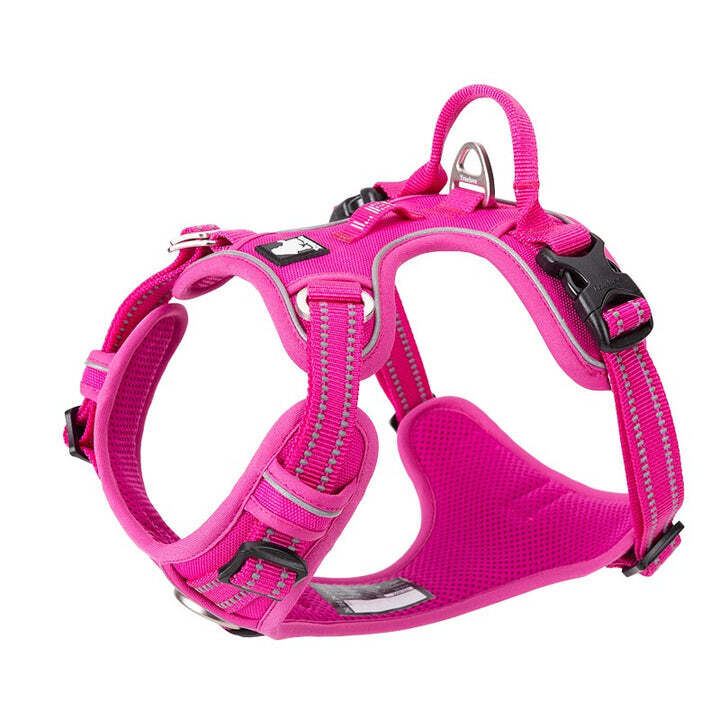 No Pull Explosion Proof Dog Harness - Pink, XL Price