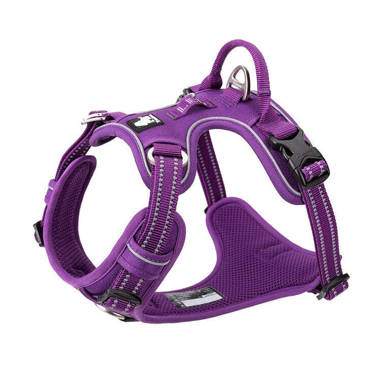 No Pull Explosion Proof Dog Harness - Purple, L Price