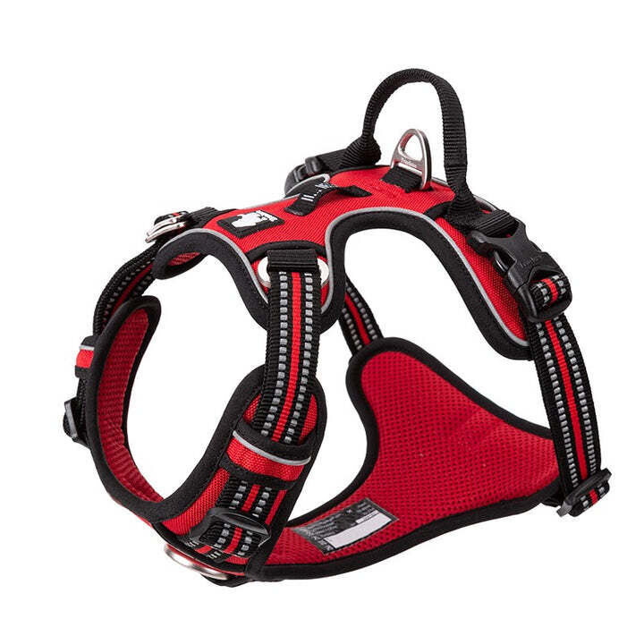 No Pull Explosion Proof Dog Harness - Red, M Price