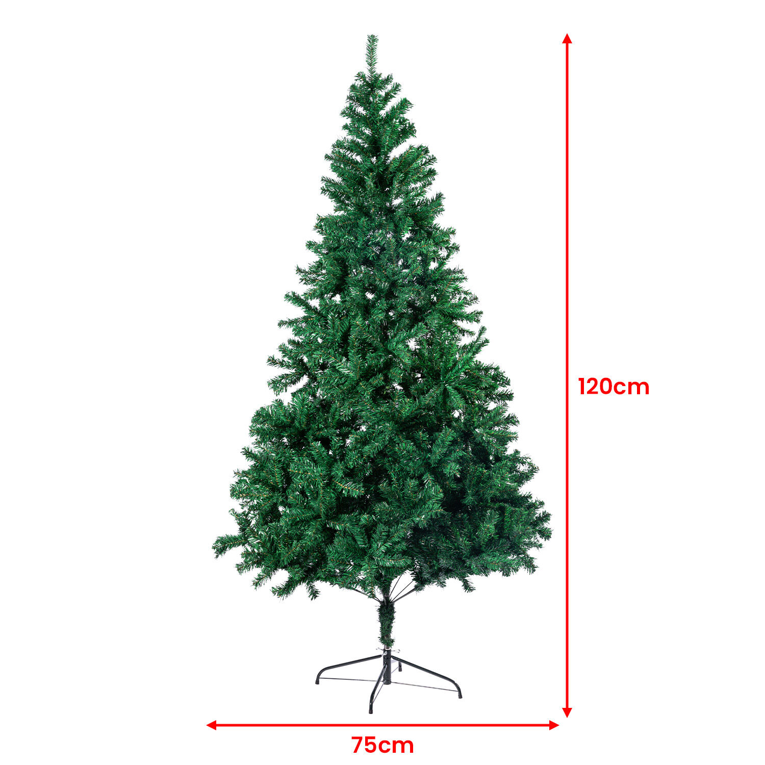 Christabelle Green Artificial Christmas Tree 1.2m - 300 Tips Price