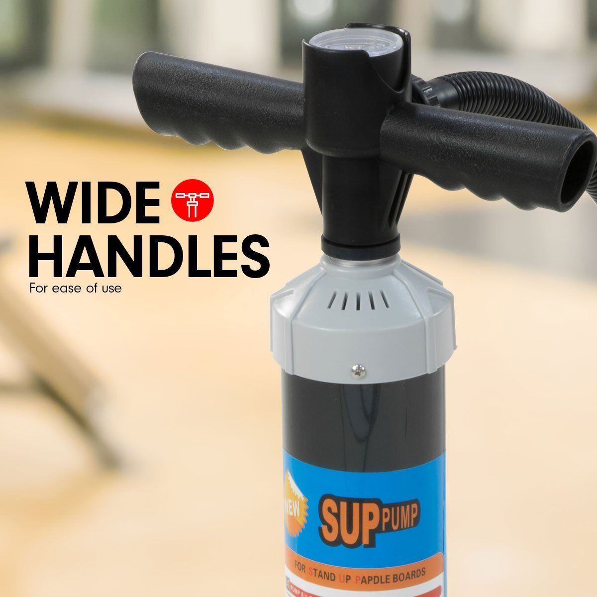 Kahuna Manual Hand SUP Pump for Air Tracks Inflatable Mattresses Price
