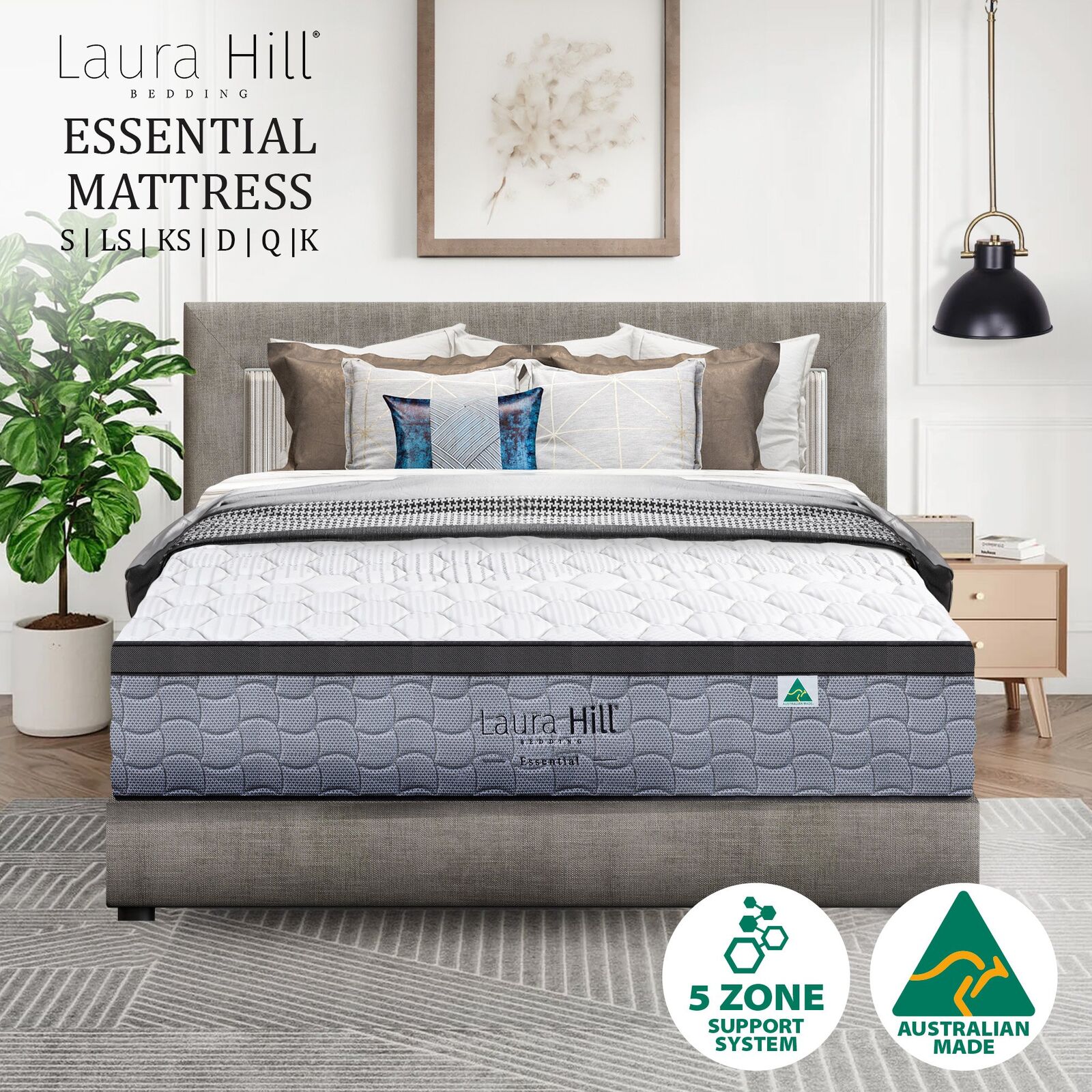 Laura Hill Essential Australian Made Double Premium Mattress Price
