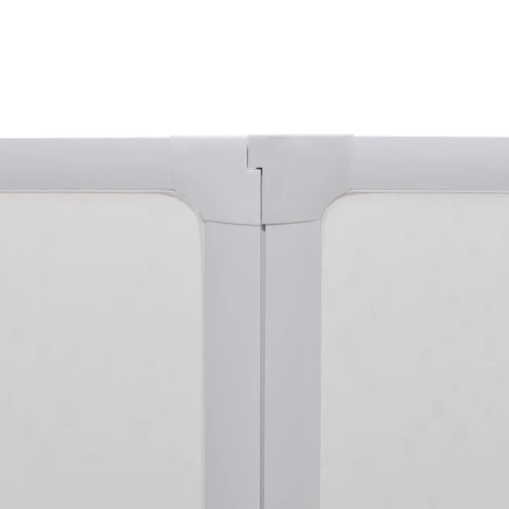 Shower Bath Screen Wall 140 x 168 cm 7 Panels Foldable with Towel Rack Price