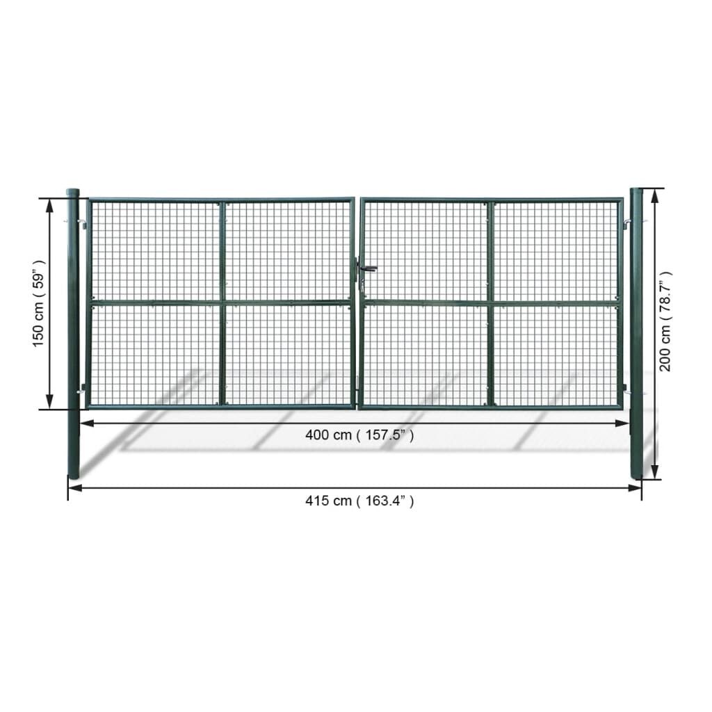 Mesh Garden Gate 415 x 200 cm / 400 x 150 cm Price