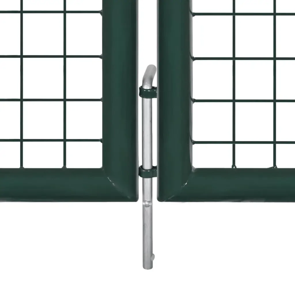 Fence Gate Powder-Coated Steel 306 x 200 cm Price