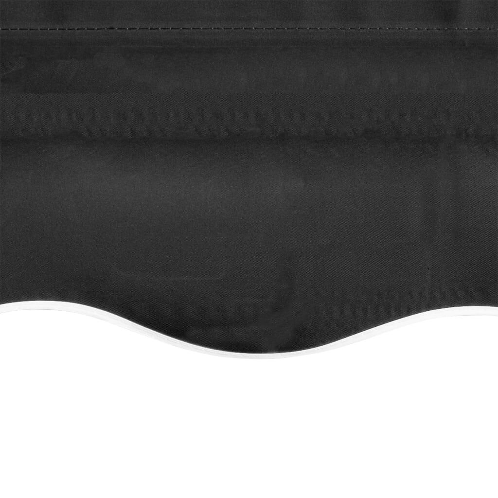 Awning Top Sunshade Canvas Anthracite 300x250 cm Price