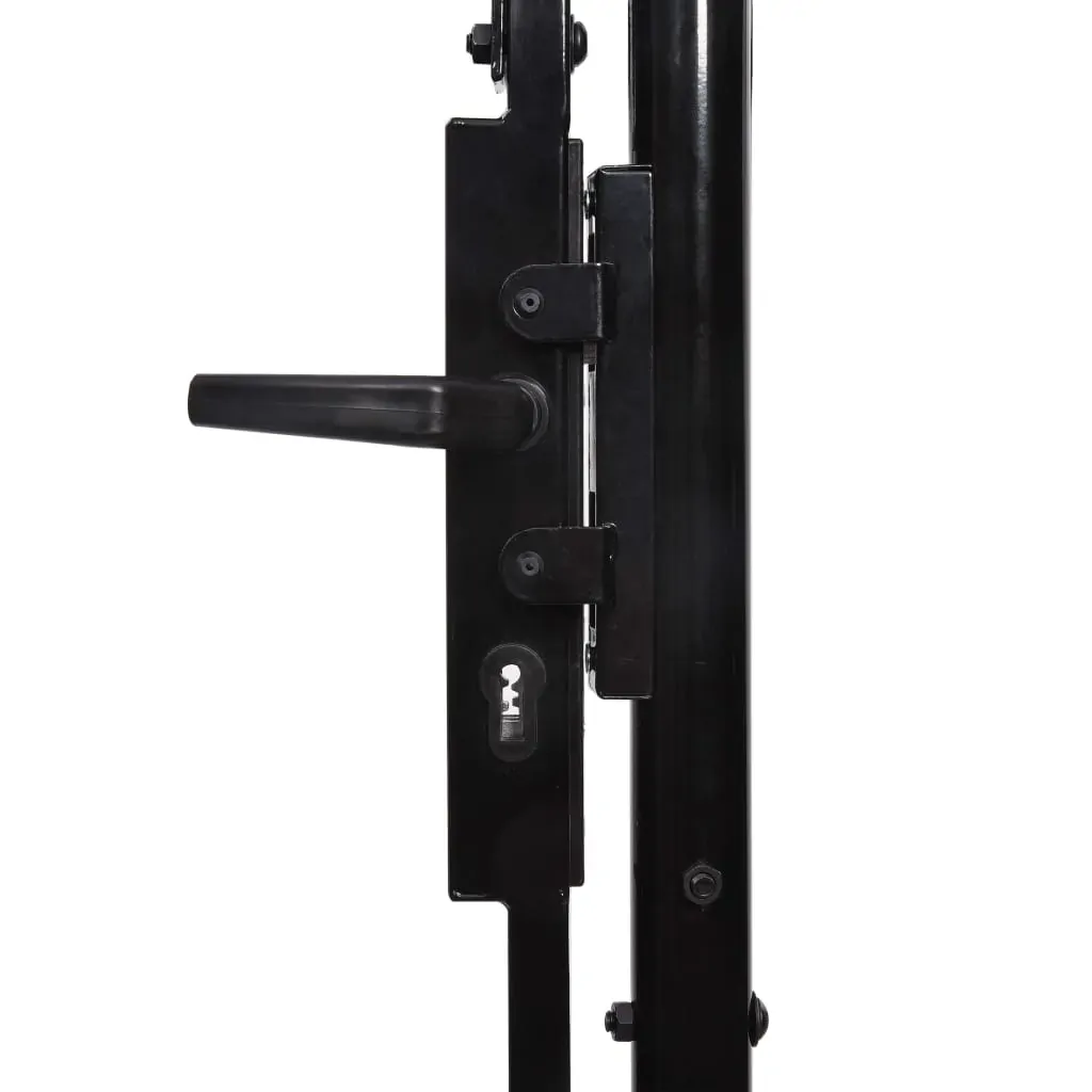 Double Door Fence Gate with Spear Top 400x150 cm Price
