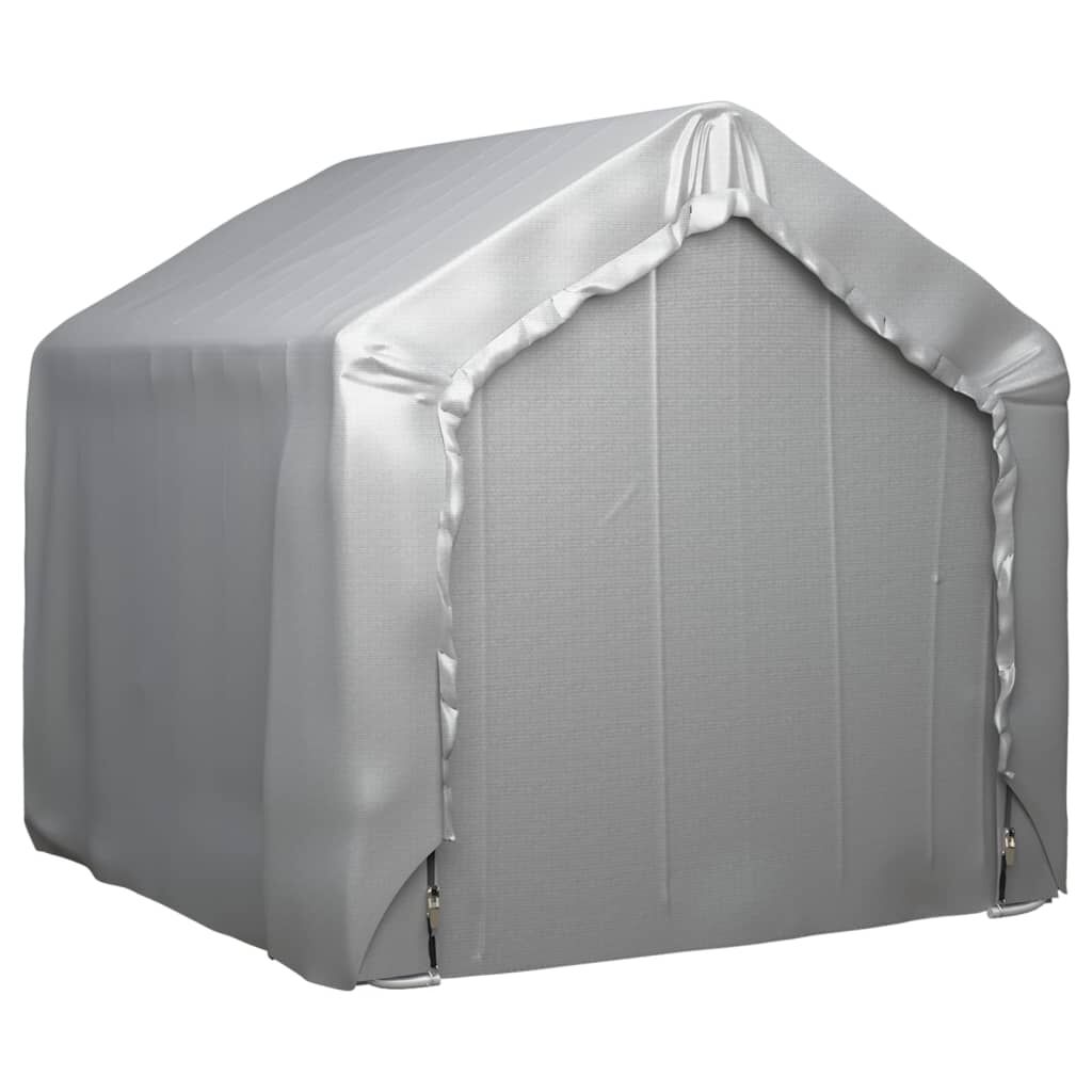 Storage Tent Grey 180x180 cm Galvanised Steel Price