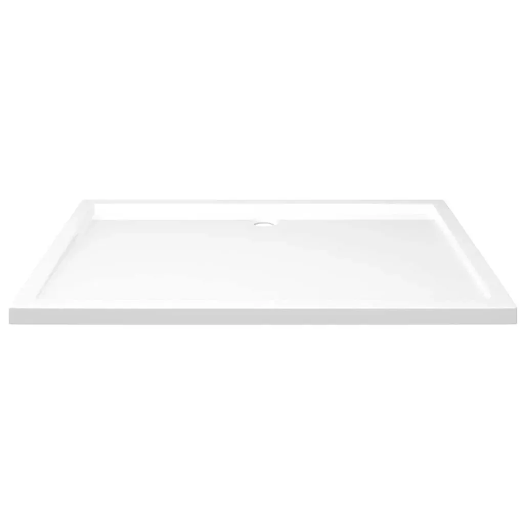 Rectangular ABS Shower Base Tray White 80x120 cm Price