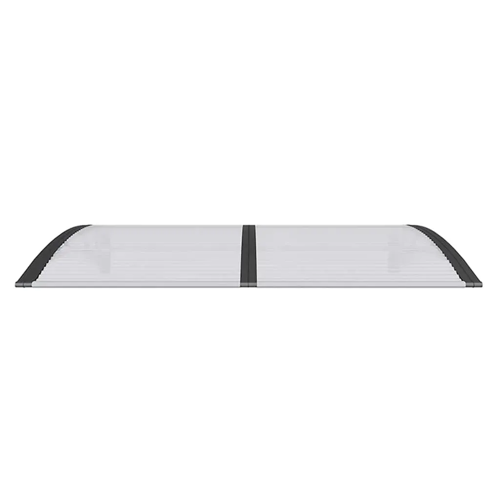 Door Canopy Black 150x100 cm Polycarbonate Price